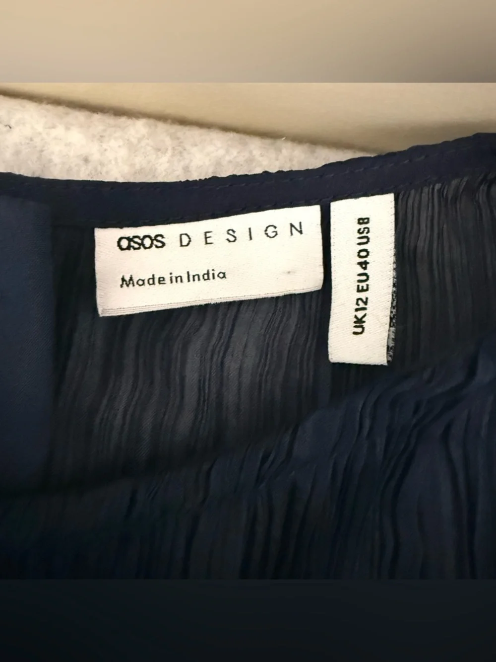ASOS DESIGN Mushroom Dress size 8 - Picture 14 of 16